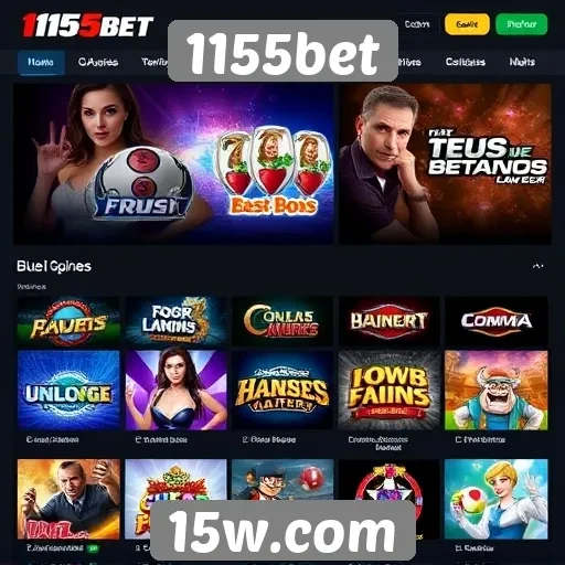 Avaliação das opções de jogos disponíveis na 1155bet